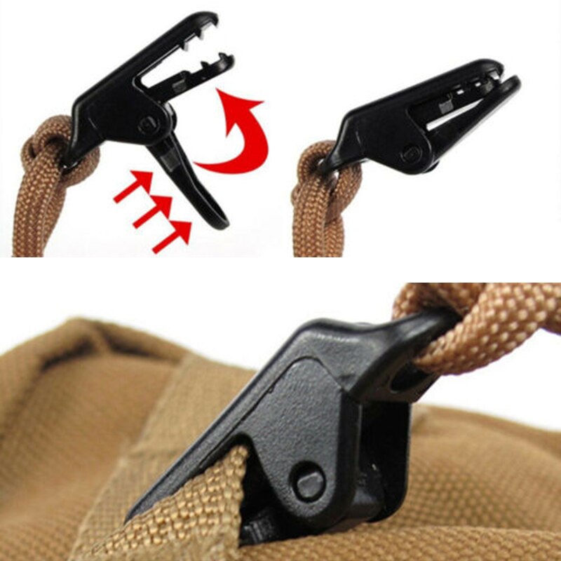 15pcs Tarp Clips Alligator Clamp Hook Camping Tent Holder Canvas Tighten Tool 33*10*13mm for boat covers tents