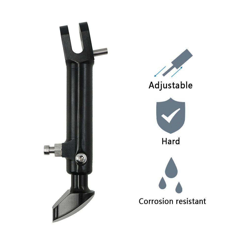 For Z900RS Z 900 RS Z900 RS Motorcycle CNC Aluminum Adjustable Kickstand Foot Side Stand Support Black