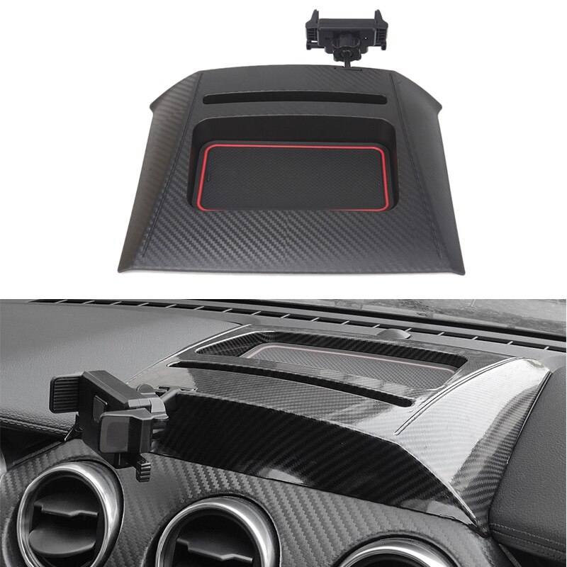 Auto Multi-Mount Dash Telefoon Houder Opbergdoos Voor Ford Mustang Interieur: Default Title