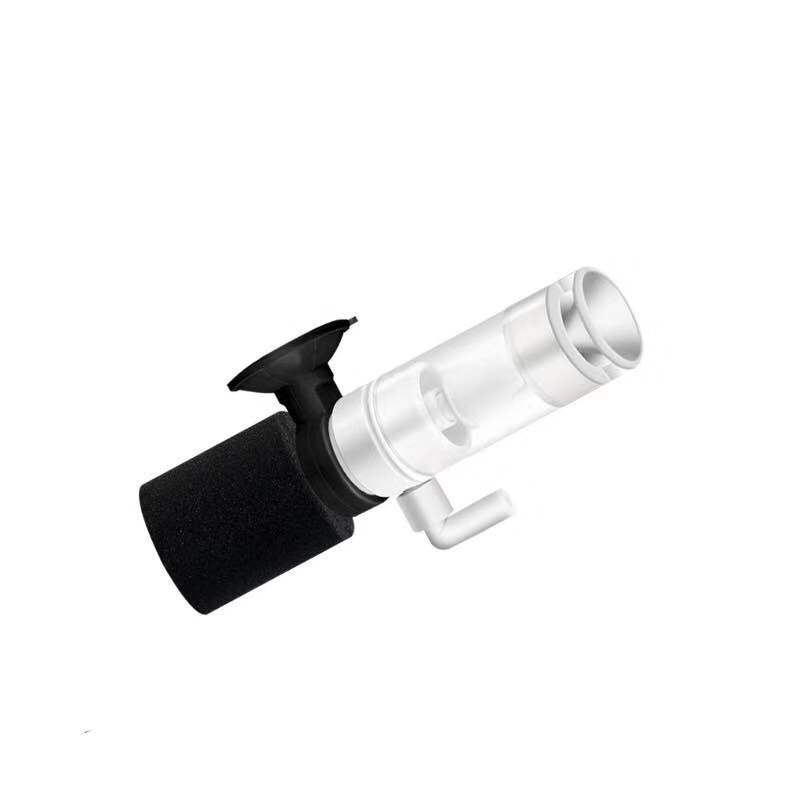 Mini acuario de hadas de agua, filtro de botella ecológico, aireador silencioso incorporado, accesorios de acuario de succión Fecal