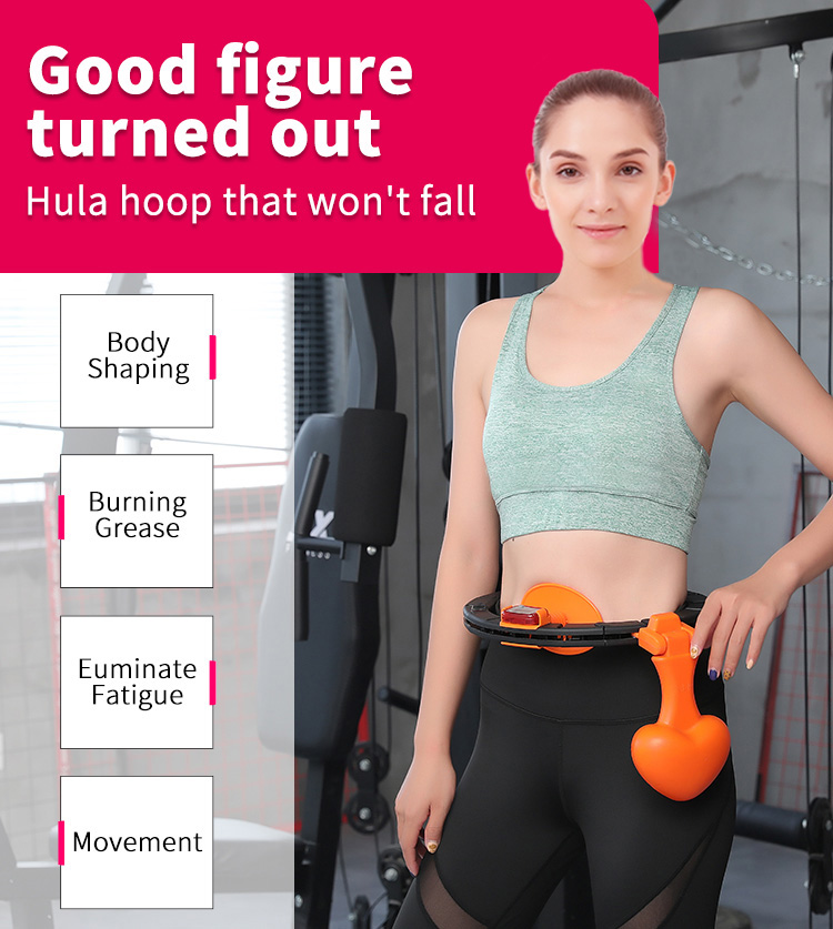 smart Fitness hula hopp hoelahoep Fitness sportsutstyr luftbøyle gymnastikkutstyr treningsutstyr hjemmegym