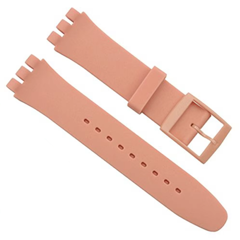 16mm 17mm 19mm 20mm Zachte Siliconen Armband Kleurrijke Horlogeband voor Swatch Horlogeband Vervanging Horloges accessoires met Tool