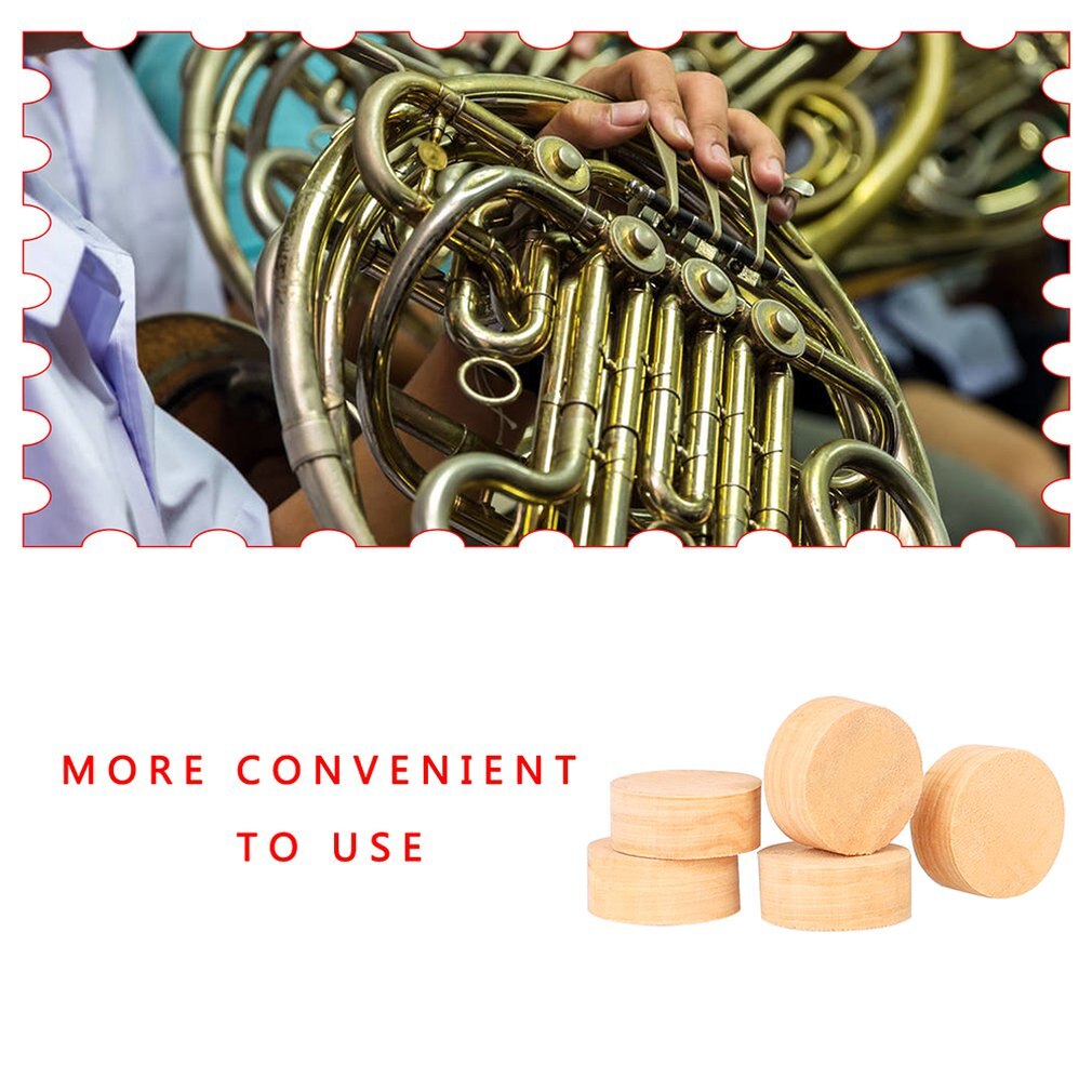 5 Stks/set Van Nd152 Houten Kurk Voor Trombone Reparatie Onderdelen Messing Accessoires Snaarinstrumenten Houten Kurk