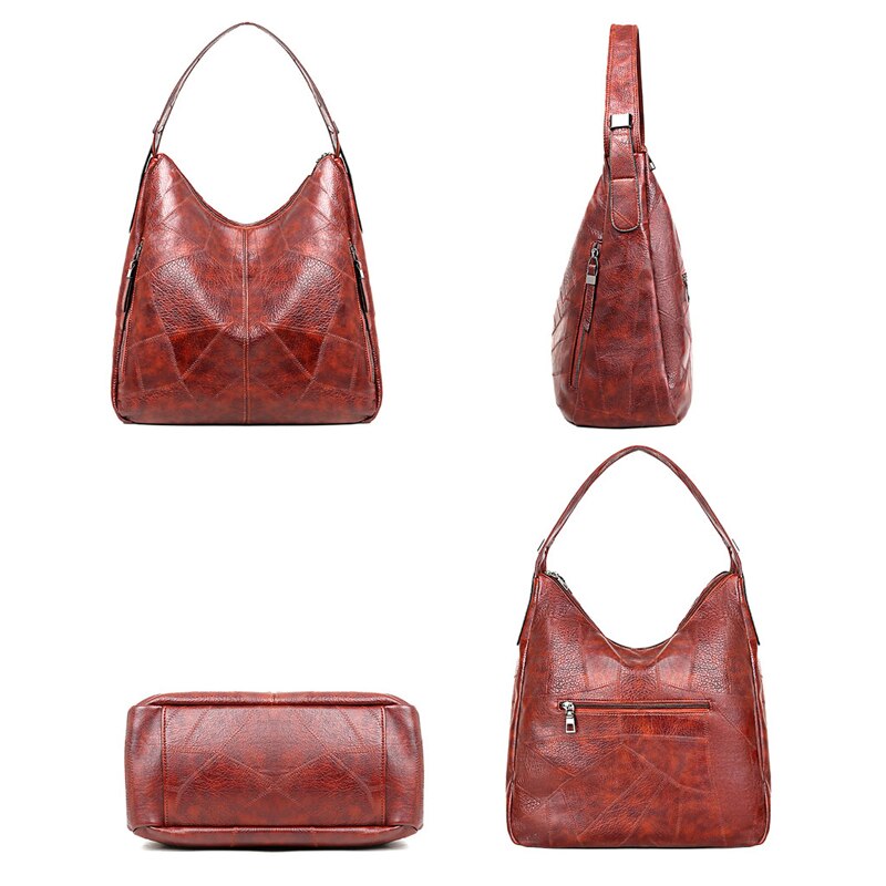 Royadong Vrouwen Handtassen Vintage Grote Luxe Schoudertassen Voor Vrouwen Vrouwelijke Handtassen Bolsaszakken Hobos Bag