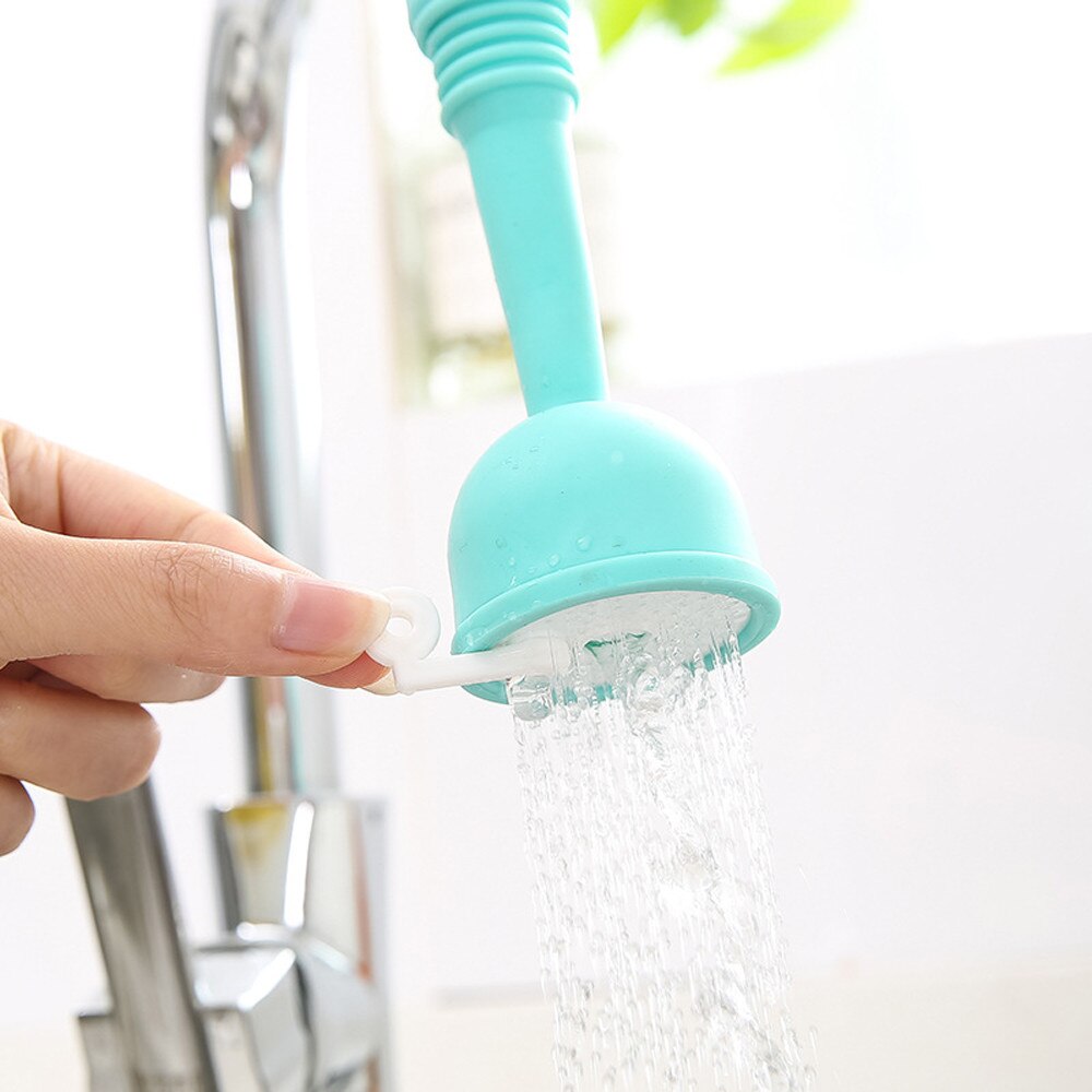 Kitchen Faucet Bath Shower Anti Splash Filter Tap Water-saving Device Head Shower Faucet Nozzle Plastic Bathroom 16.5*4.7cm