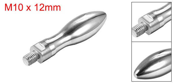 Uxcell Uxcell 1-2 Stck Spann Griffe Schraube Knöpfe Handgriffe M8/M10/M12 x 12mm Gewinde kunststoff Metall Dreh Griff Griff
