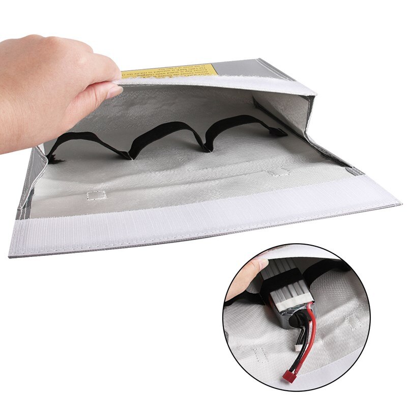 Aviation model portable lithium battery safety flame retardant fireproof bag explosion proof bag genuine high temperature resist