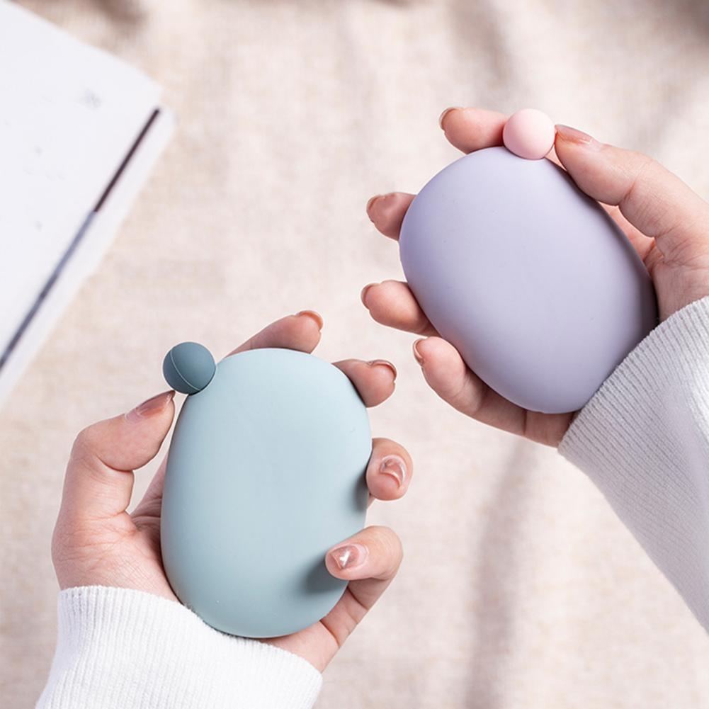 Chauffe-main Portable en Silicone au charbon actif, chauffage automatique des œufs, chauffe-mains d'extérieur pour le bureau