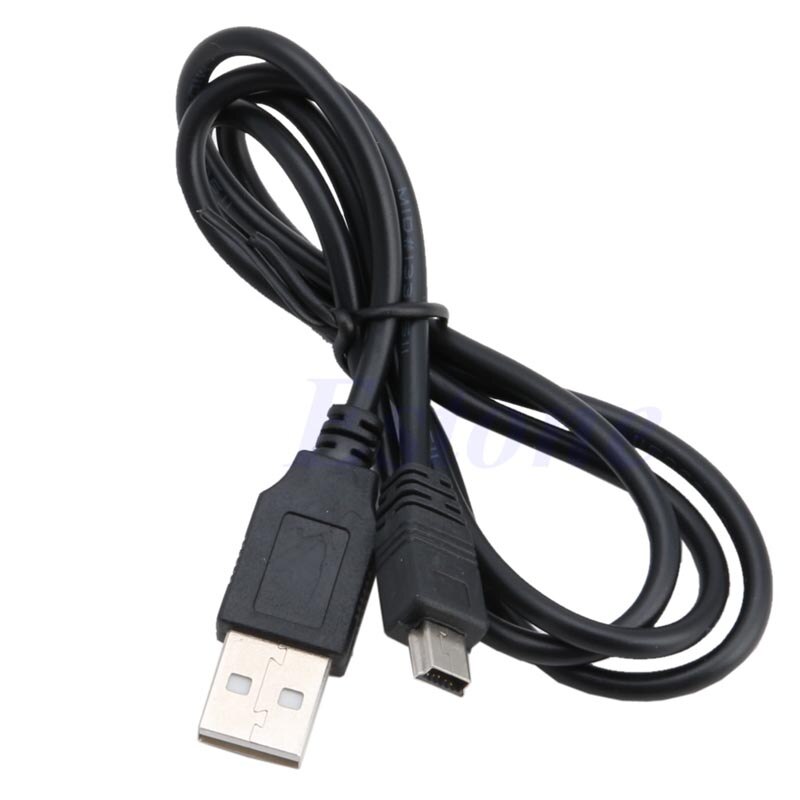 USB 2.0 Male A to Mini 5 Pin B Charger Cord Charging Data Sync Cable Adapter