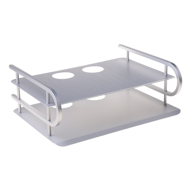 Metal Wireless Wifi Router Storage Box Telephone Storage Rack Wall Mounting TV Set-Top Box Holder Rack Metal Shelf Bracket D7WC