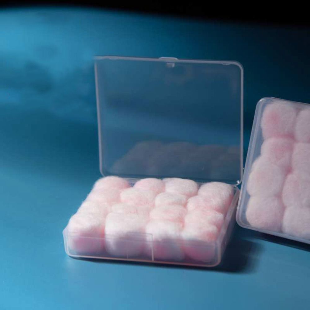 2/4/6/12/20PCS Zachte Wax Katoenen Oordopjes Wax Kneedbare Oordoppen Gehoorbescherming Geluiddichte Ruisonderdrukking Oordop Unisex: Black