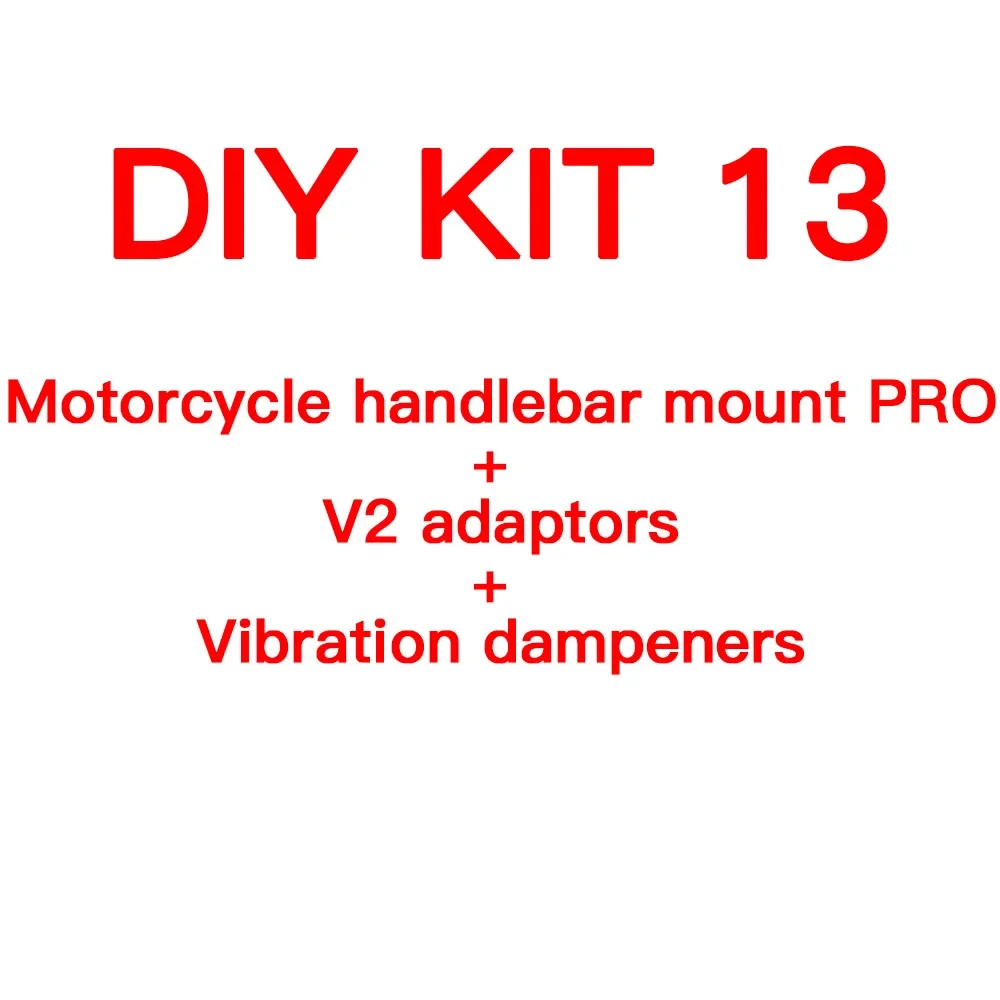 Motorrad Lenker Gabel PRO Halterung Telefon Halter Drahtlose Ladegerät Vibration Dämpfer Universal Adapter Brems Reservoir Kupplung