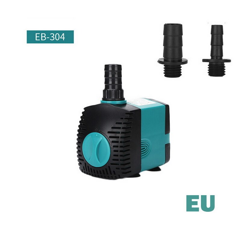 3/6/10/15/25W/35W Ultra-Quiet Submersible Water Fountain Pump Filter Fish Pond Aquarium Statuary Hydroponics Tank Fountain Tool