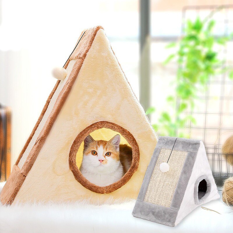 Cat Climbing Frame Cat Scratch Board Cat Grinding Claw Sisal Cat Scratch Board Cat Nest Cat Supplies