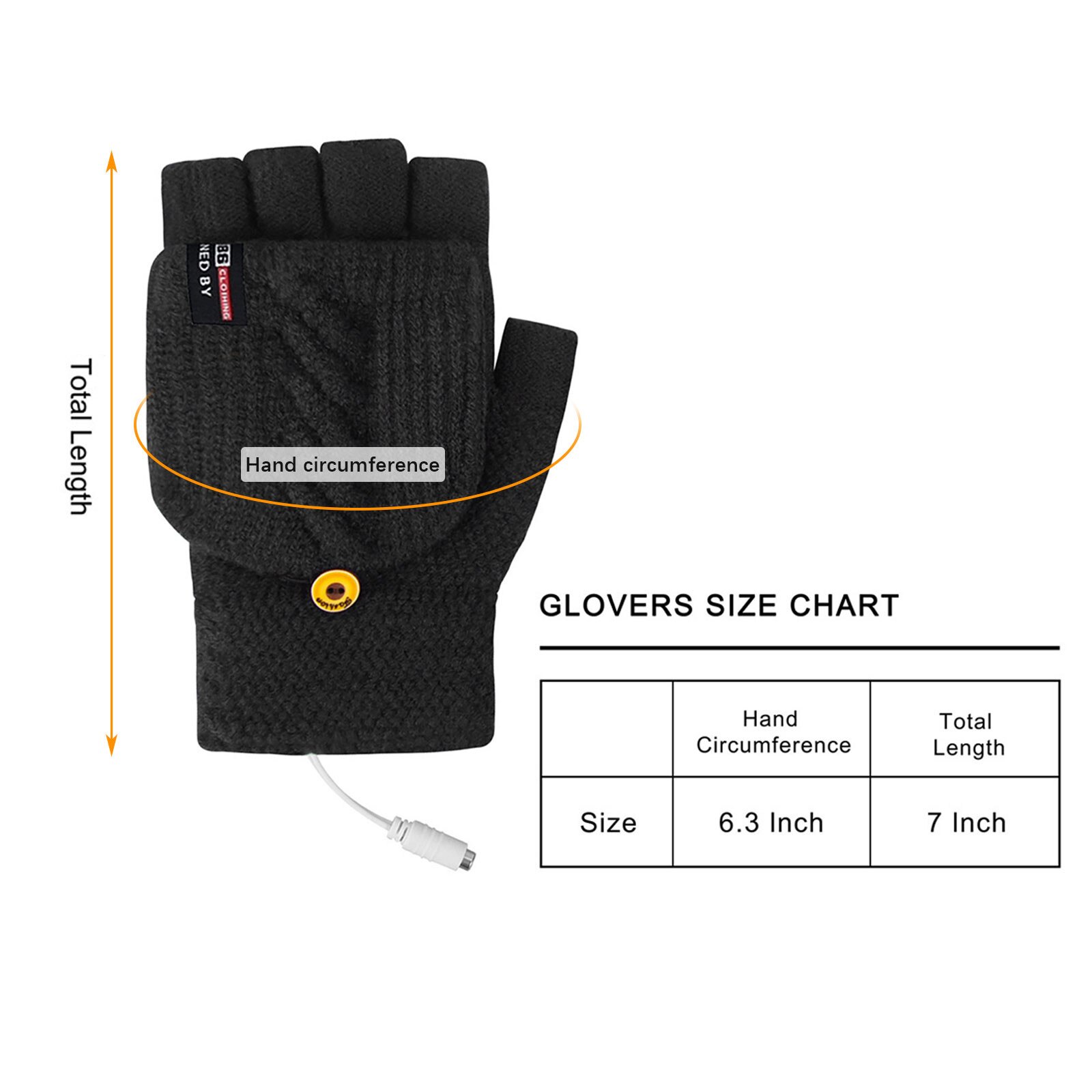 Electric Heated Gloves Outdoor Winter Warmer Leather Rechargeable Li-ion Battery Men and Women USB Gloves Heating Gloves