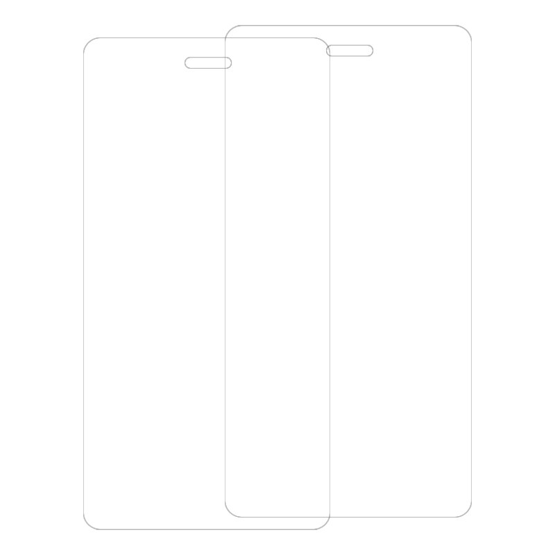 (2 stück) displayschutzfolie aus gehärtetem glas, kompatibel mit acer iconia talk s  a1-734 (7 zoll, härtegrad ), 9h