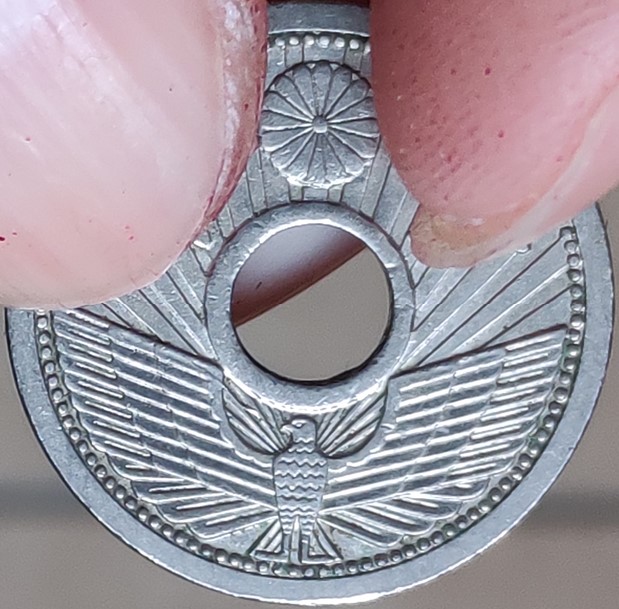19mm kite 1933-1937 ægte mindemønter, original samling