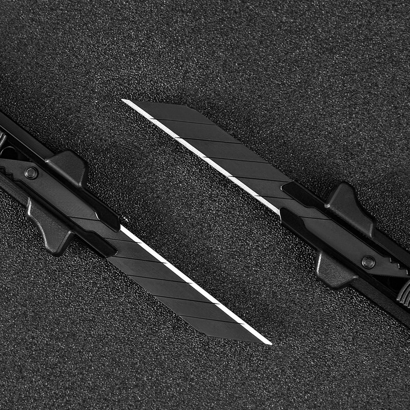 Xiaomi Fizz Aluminum Alloy Grip Utility Knife High Carbon Steel Blade Self-Locking Sharp Angle with Fracture Knife Cutter