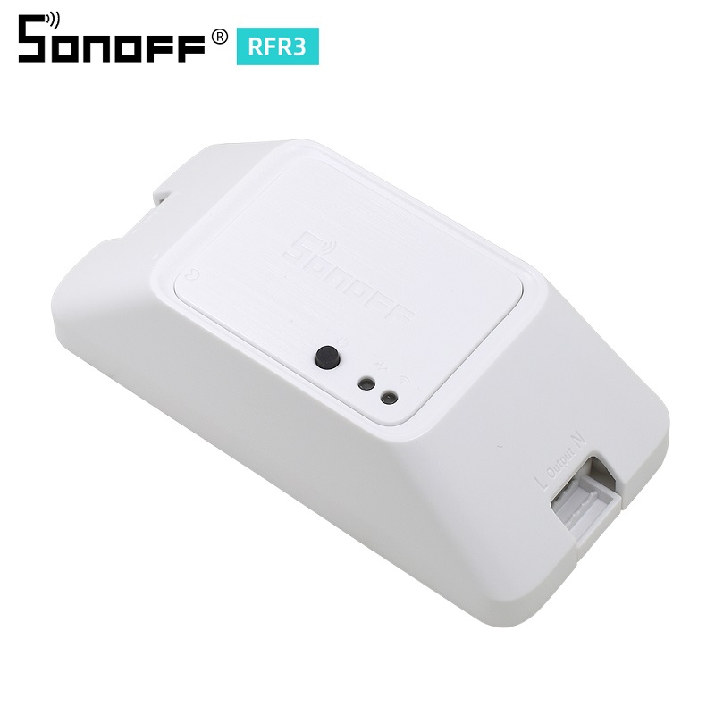 SONOFF RFR3 Smart Switch DIY - WiFi 433MHz Pilot - Kompatybilny z Alexa/Google Home: 1 szt.