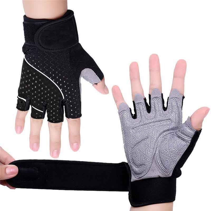 Guantes de entrenamiento para gimnasio para mujer/hombre, guantes deportivos para ejercicio, guantes de levantamiento de pesas para hombre, guantes para mujer: S