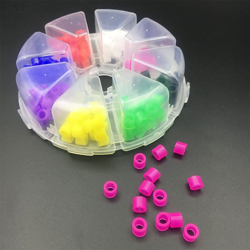 160Pcs/box Dental Silicone Code Rings Autoclavable... – Grandado