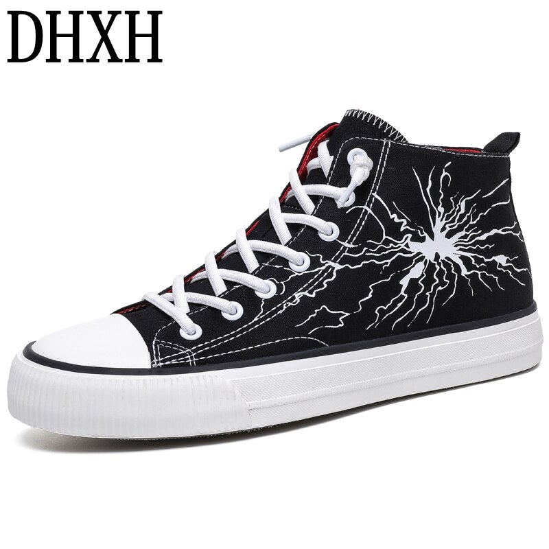 DHXH chaussures pour hommes printemps nouvelles chaussures hommes marée chaussures étudiant tissu chaussures coréen sauvage chaussures décontractées chaussures en toile
