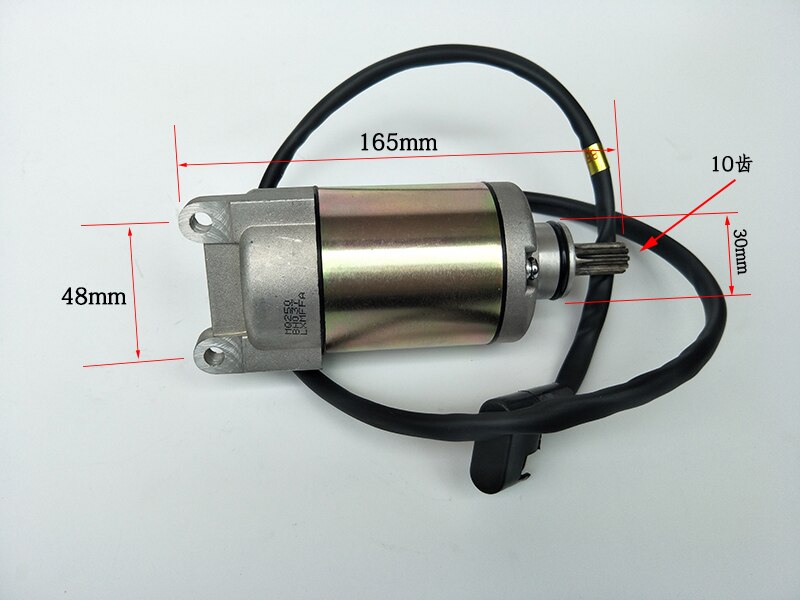 Starter Motor starting 10T For LONCIN CB250 Water Cooled 250cc Engine