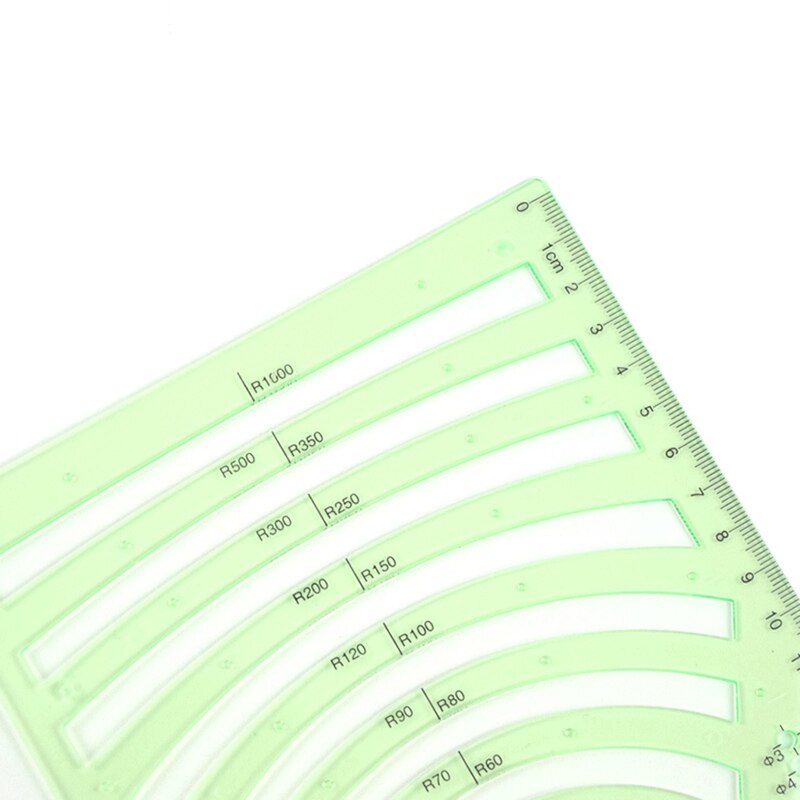 Large Arc Template Ruler Ellipse Template Geometric Ruler Measuring Tools, Circle Drawing Geometry Template Rulers For Jewelry
