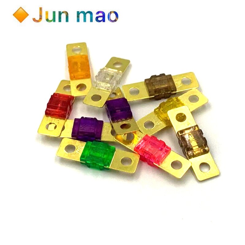 ANS FUSE 20A 30A 40A 50A 60A 70A 80A 100A 125A 150A 175A ANL Fusibles chapados en oro para coche Mini Audio estéreo para coche AFS Fusible