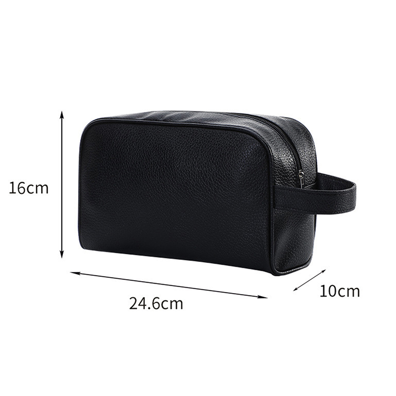 Cosmetische tassen Damesmode Effen kleur Handheld Wash Make-up Tas Dames Draagbare reisopslag Lipstick Organizer Bags