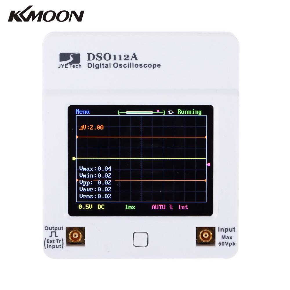 Mini Oscilloscope numérique Portable Interface USB 2MHz 5Msps DSO 112A avec écran TFT couleur et écran tactile