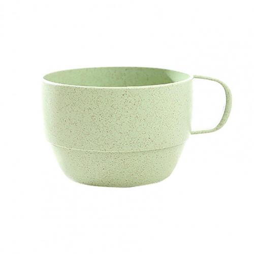 80% Drinkbeker Eco-vriendelijke Te Schoon Tarwe Stro Plastic Thee Beker Voor Melk Ontbijt Drinken Melk Cup: Roze