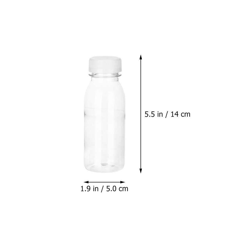 Drink Bottle Thicken Plastic Juice Sub Packing Clear Beverage Transparent Packaging