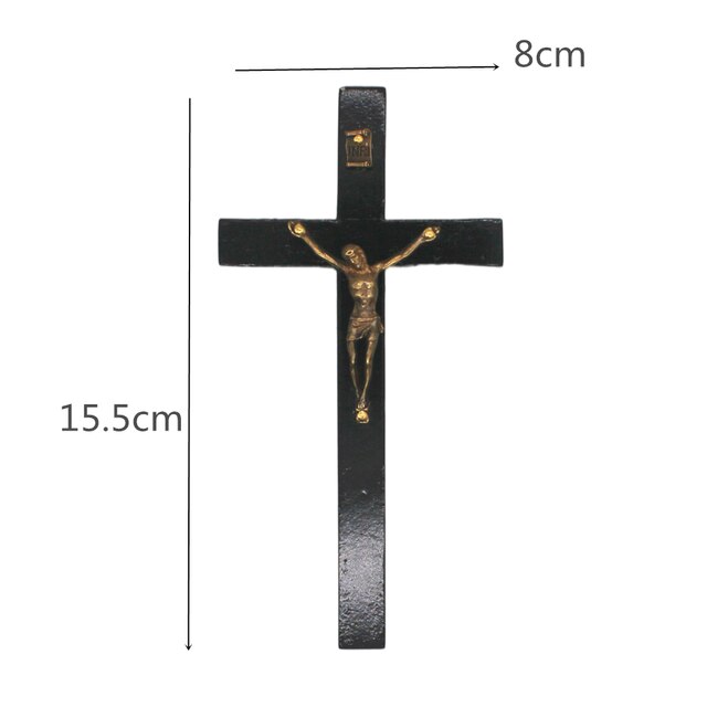 Orthodoxe Cross Wanddecoratie Thuis Christian Jezus Christus Zwart Katholieke Kerk Gebruiksvoorwerpen: Default Title