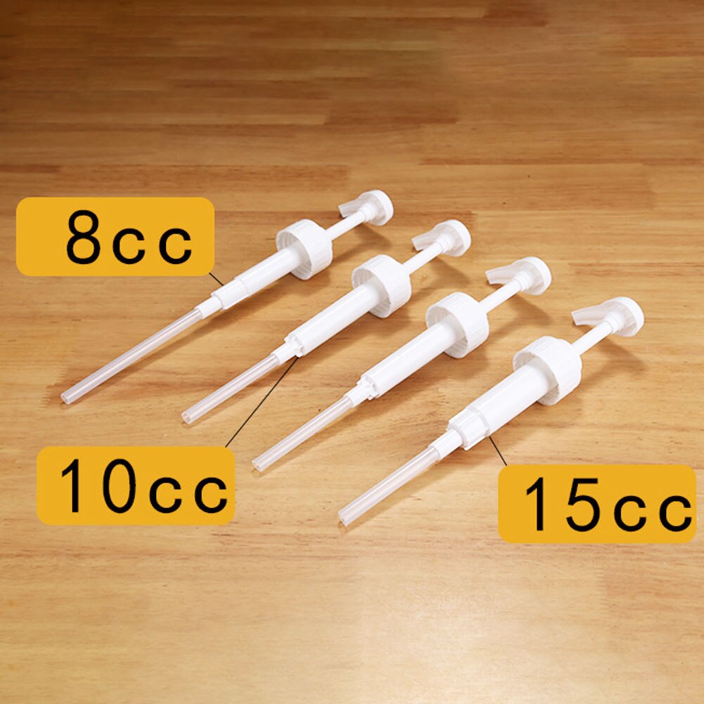 1600ml Portable Transparent Liquid Bottle Coffee Syrup Double Scale Storage Dispenser Graduated Bottle Condiment Dispenser Bottl