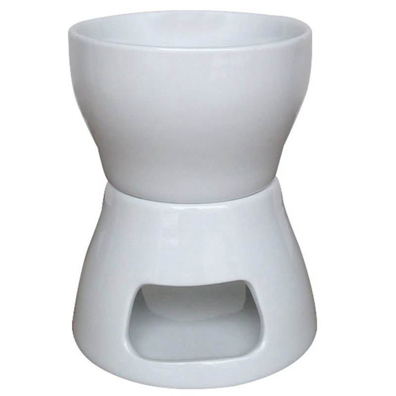 De cerámica conjunto de Fondue de Chocolate con tenedores-té Luz de Melting Pot