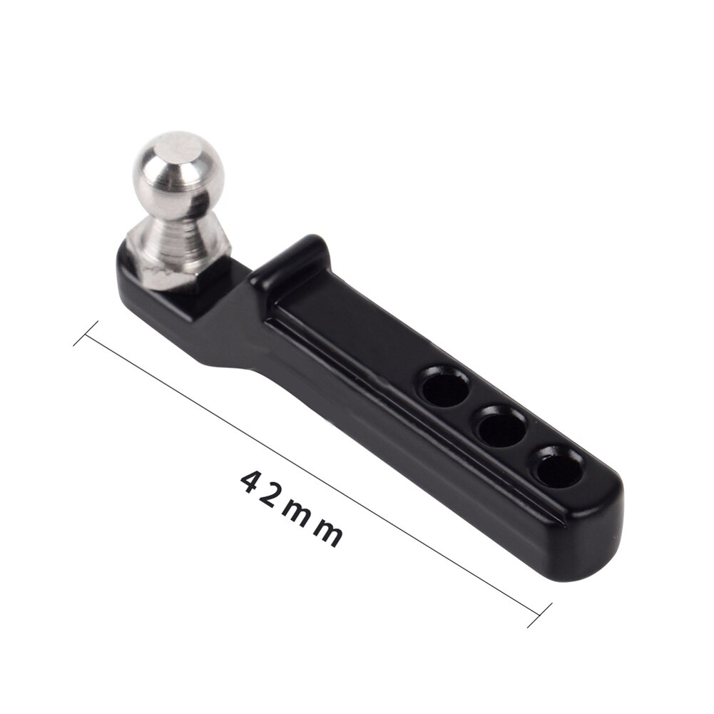 1 Pcs Trailer Hook Hitch Receiver Accessories Durable for 1/10 RC Crawler BX