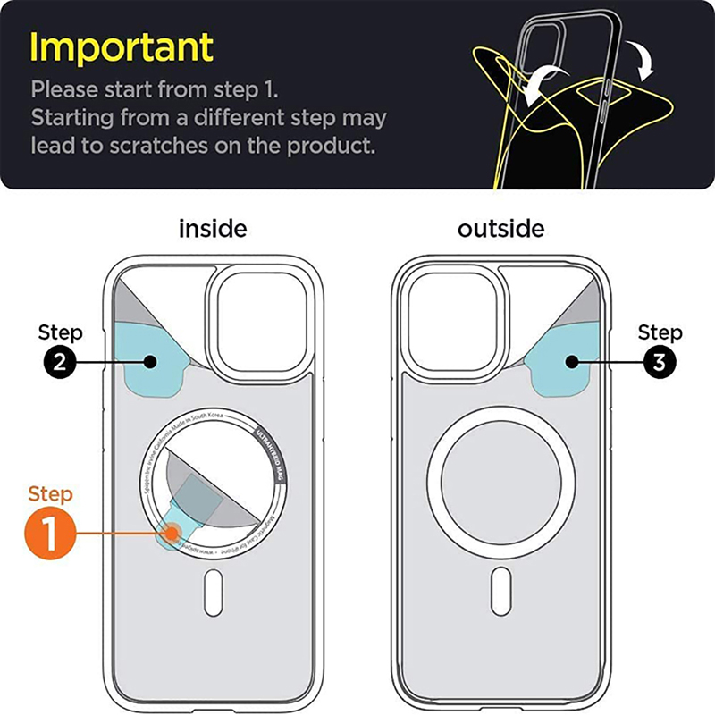 Funda transparente para carga inalámbrica Magsafe para Apple iPhone 16 15 14 13 12 11 Pro Max Plus Mini funda transparente acrílica magnética