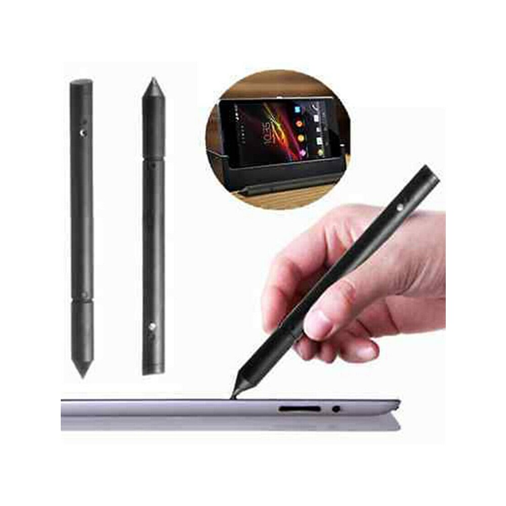Lápiz capacitivo Universal para pantalla táctil, resistente, 2 en 1, Stylus, punta de goma S, para iPhone,iPad,Samsung, tableta, teléfono, GPS