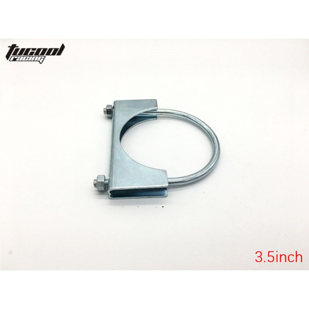 4 X 3.5" U BOLT MUFFLER EXHAUST SYSTEM CLAMP HEAVY DUTY SADDLE TRUCK DIESEL