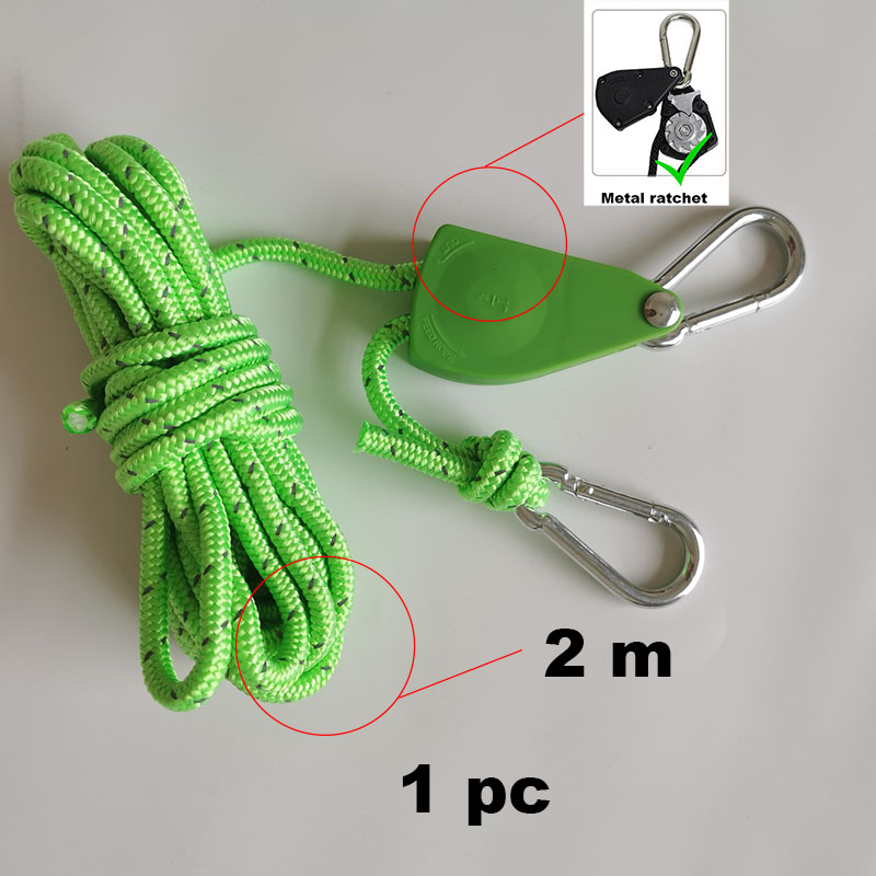 1/8 Camping Zelt Haken Spannung Seil Markise Wind Seil Verschluss Feste Schnalle Rolle Schlüssel Ratsche KleiderbüGel Lichter Hebe Werkzeug: Rosa