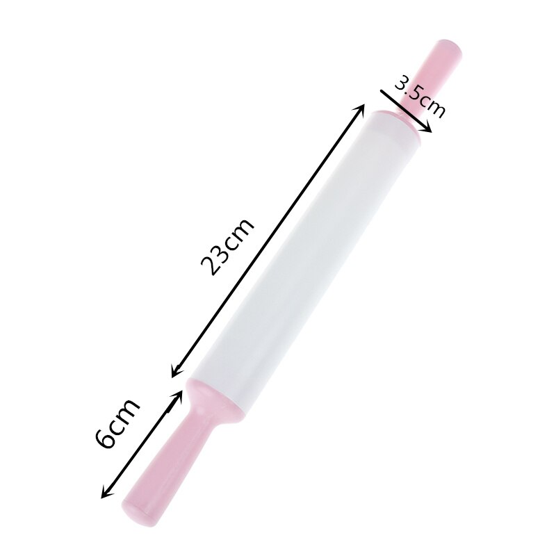 Fondant Cake Rolling Pin Ambachten Non-stick Plastic Cake Roller Deeg Cake Bakken Koken Roller Tool