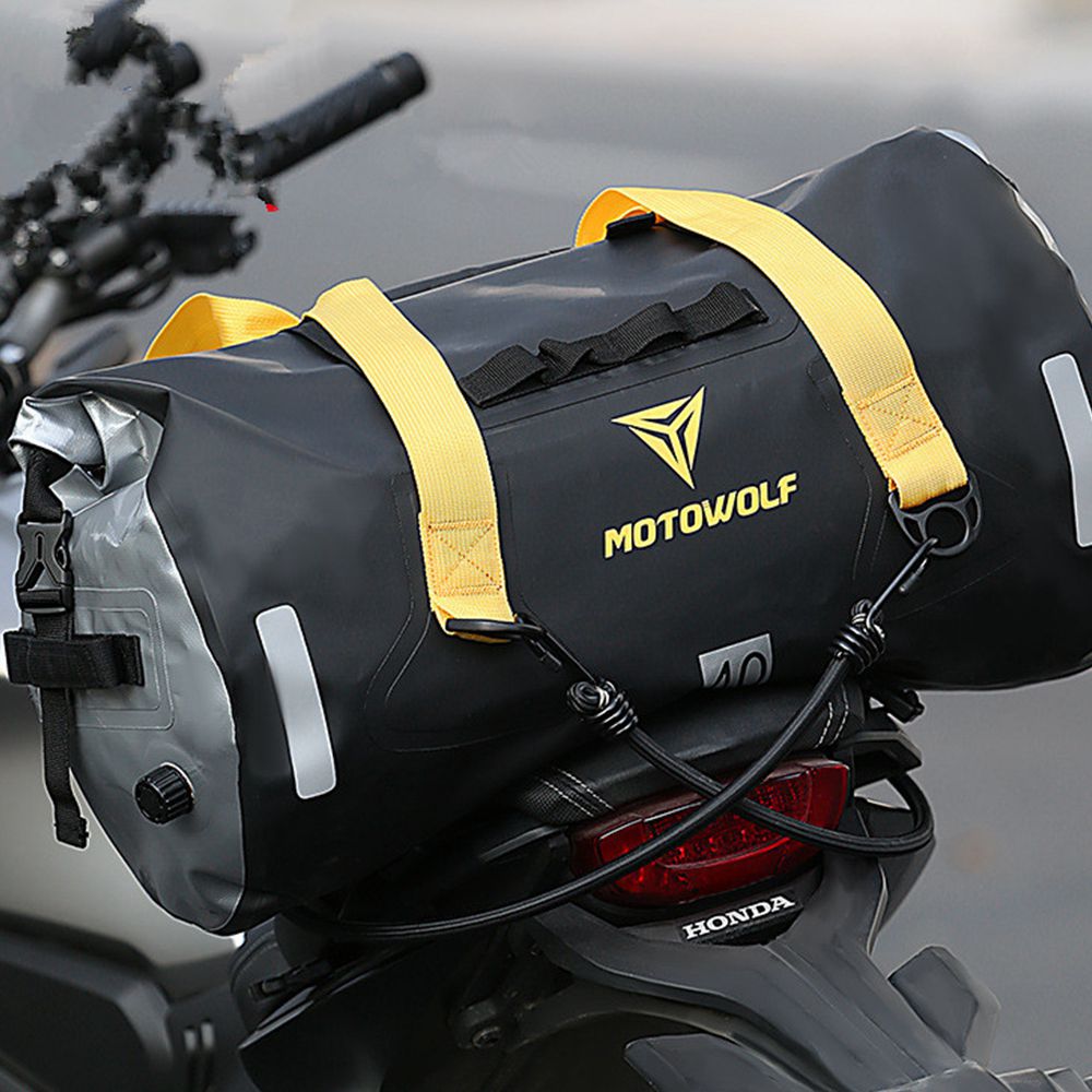 multi-functional high capacity waterproof motorcycle travel rear seat bag side riding Luggage shoulder bag