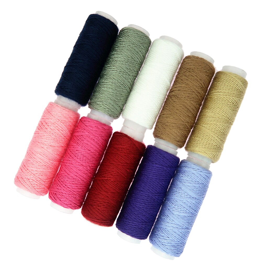 10 Colors 203 Polyester Sewing Quilting Jeans Thre... – Vicedeal