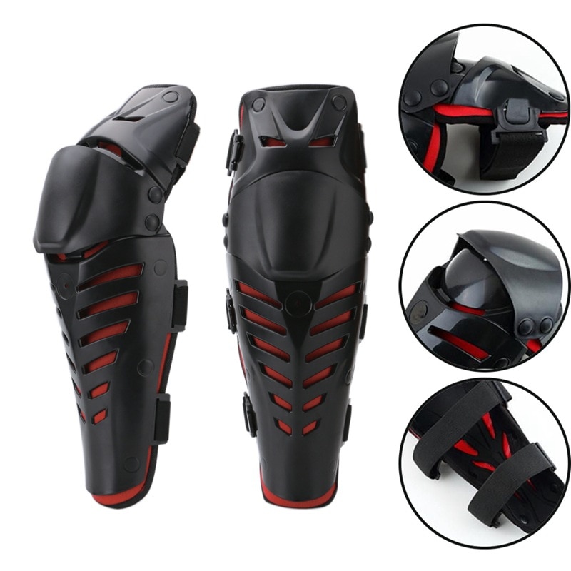 Knight Motorcycle Protective Gear Motorcycle Riding Off-Road Legguard Outdoor Extreme Sports Three-Section Knee Pads