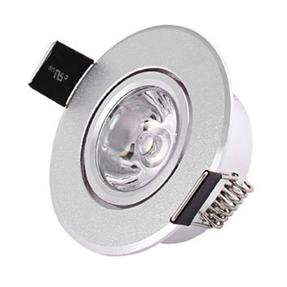 1W LED Ceiling Spotlight 85-265V Large Lens Spotlight Jewelry Showcase Clothes Shoes Shop Lighting Lamp Bull Eye Lamp