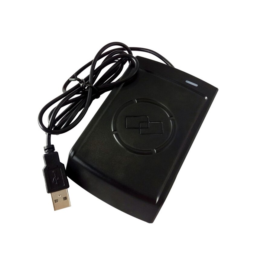 13.56Khz RFID Card Reader USB Port IC Card Reader with Cable for Access Control Time Attendance First 10 Digit