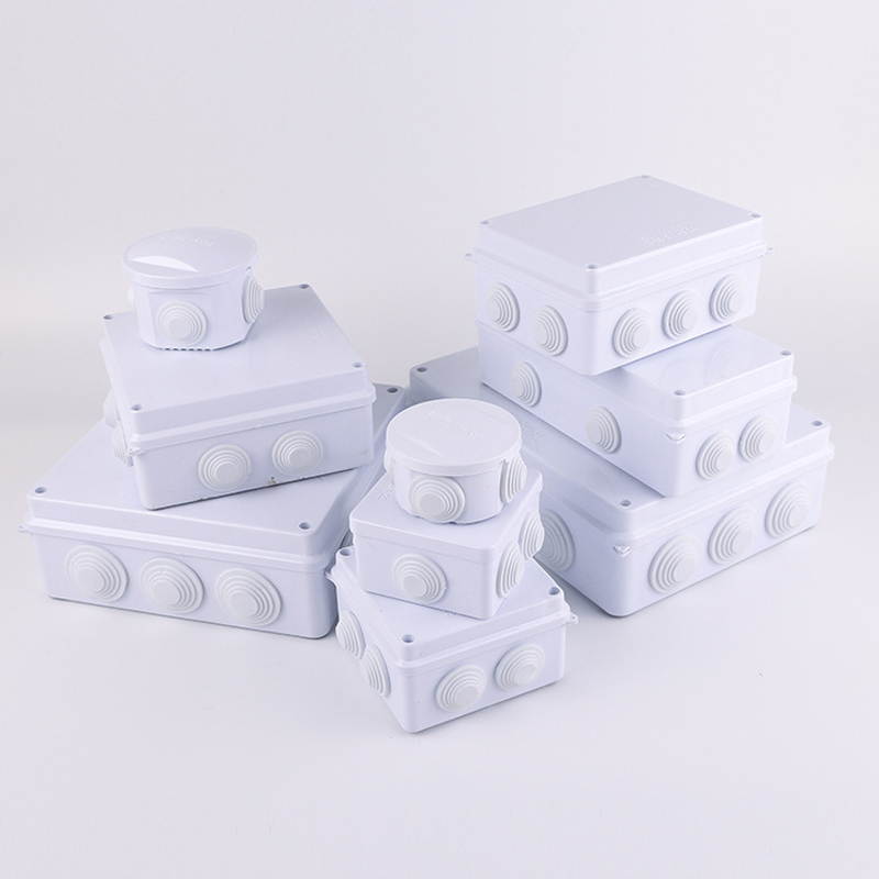 plastic ABS ip65 ip66 junction box ddiy water electrical junction box outdoor diy cable branch box