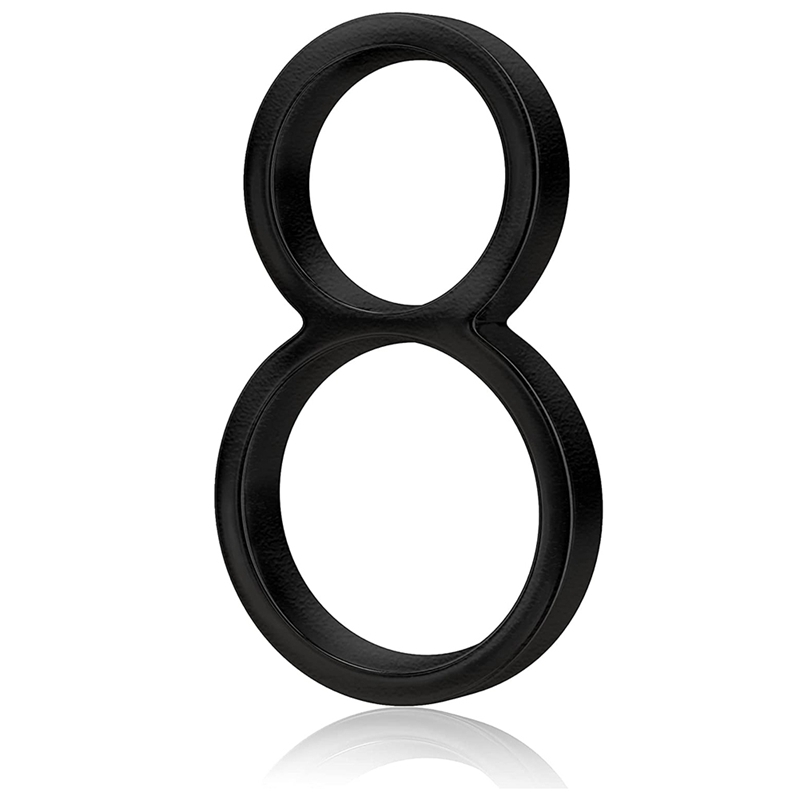Stainless Steel Floating House Numbers, Metal House Numbers For Outside Modern, Garden Door Mailbox Decor Numbers: Gold