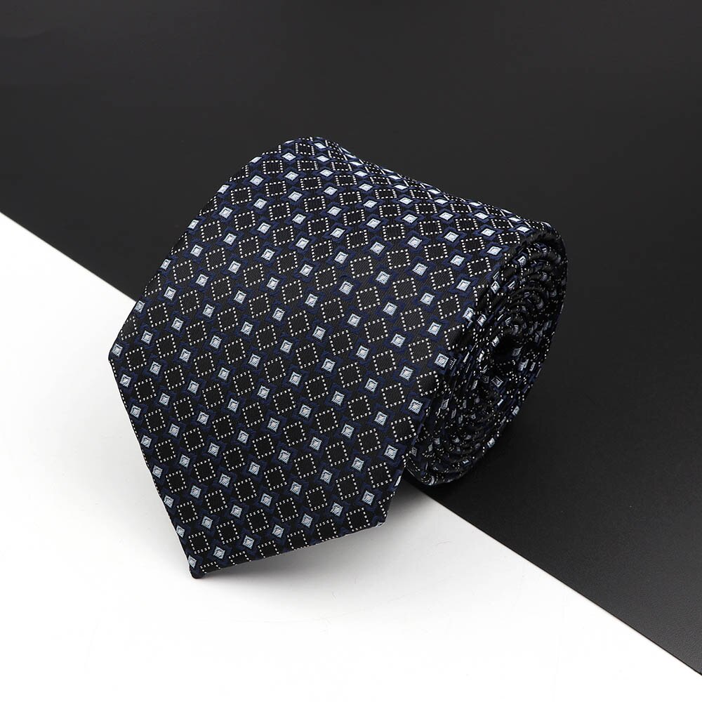 Polyester slips til mænd forretningsmøde gravatas homens mænds formelle #39 8cm stribet slips dagligt jakkesæt tilbehør: 15